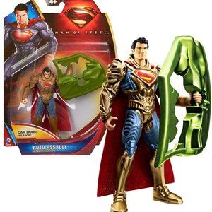 Superman Movie Series Man of Steel Action Figure  Auto Assault with Car Door as